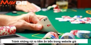 Tránh những rủi ro tiềm ẩn ở bên trong website giả